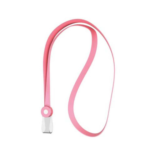 Picture of SILICONE ID CARD LANYARD PINK 40CM